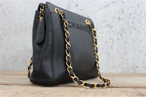 chanel double chain shoulder bag